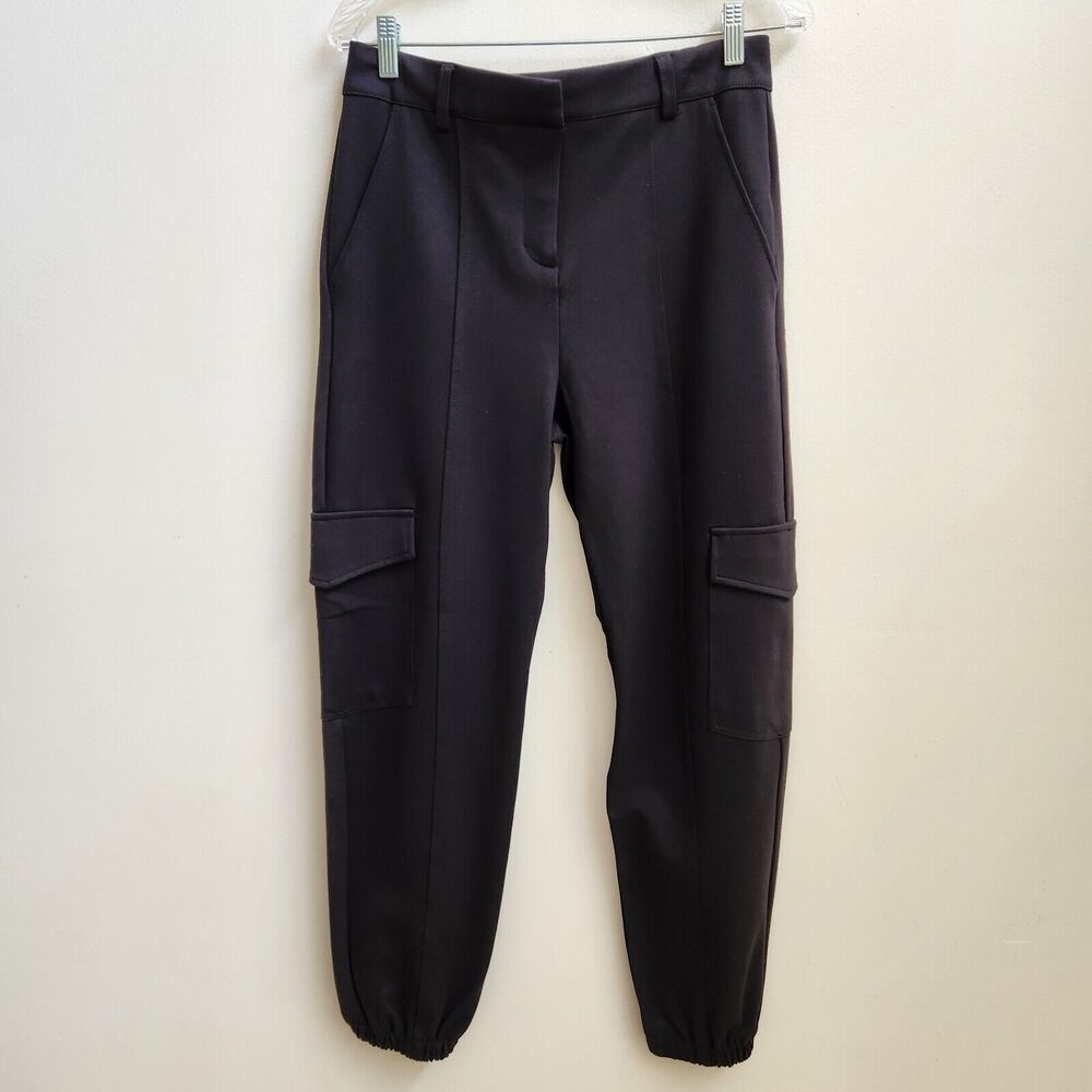 Hunter & Brown Pants Women's L Black Cargo Jogger Grunge Minimalist Streetwear